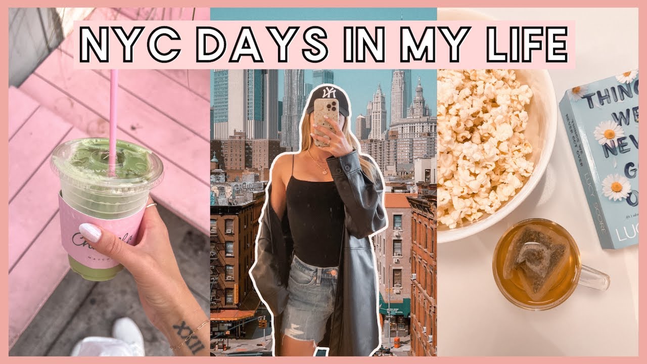 Living in NYC Vlog: a few days in my life living in New York City ✨