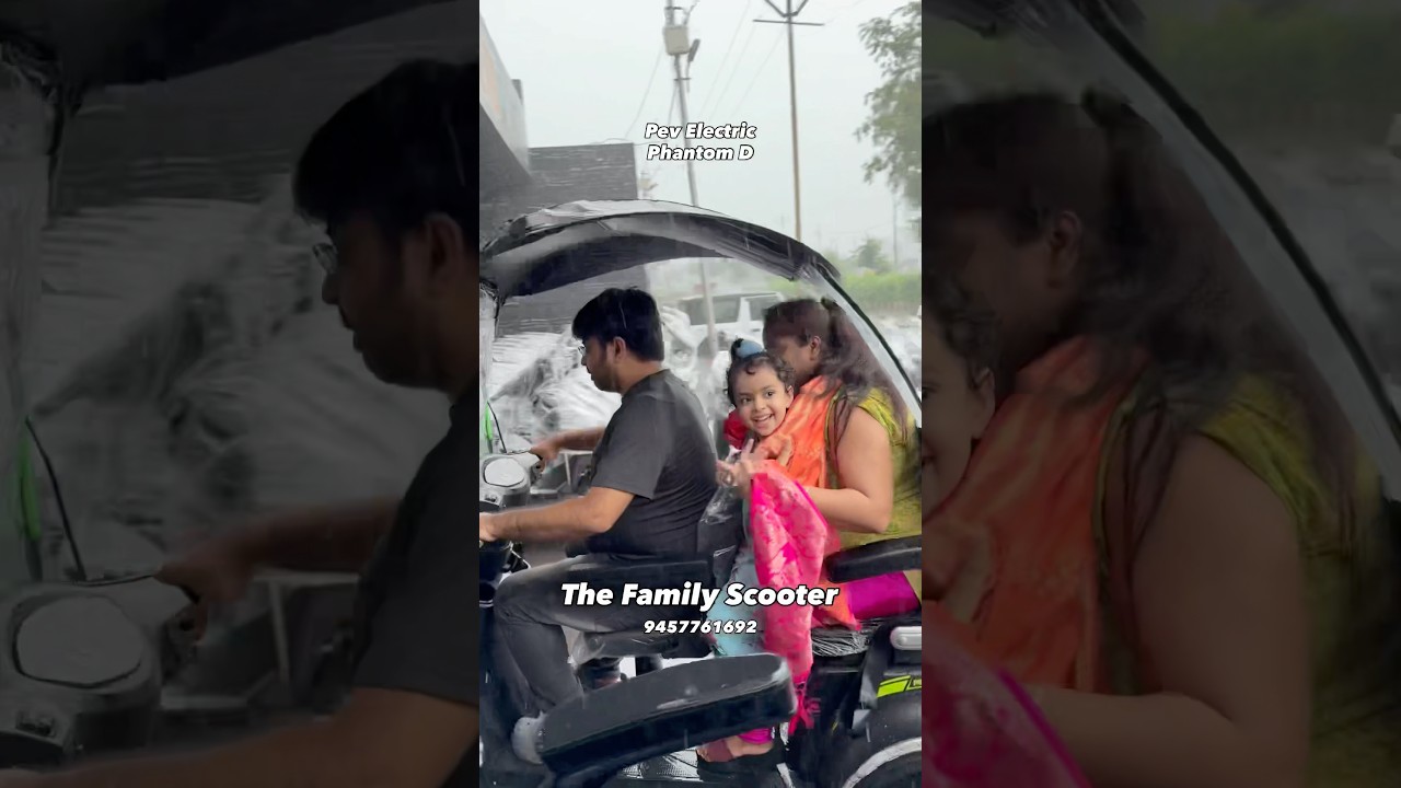 Best Family Scooter In India 🇮🇳 👫🏻 #pevelectric #threewheelscooter #familyscooter