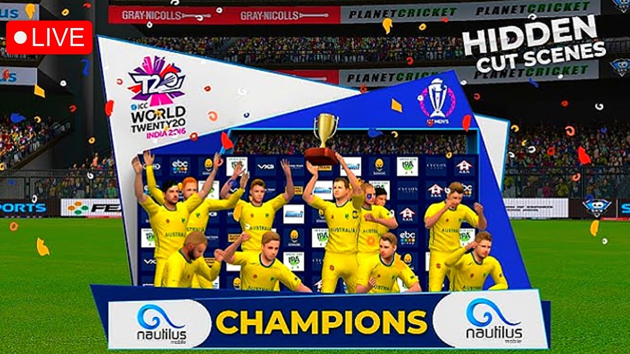 SUPER OVER? India Vs Australia T20 RC 24 (First live) Real Cricket 24