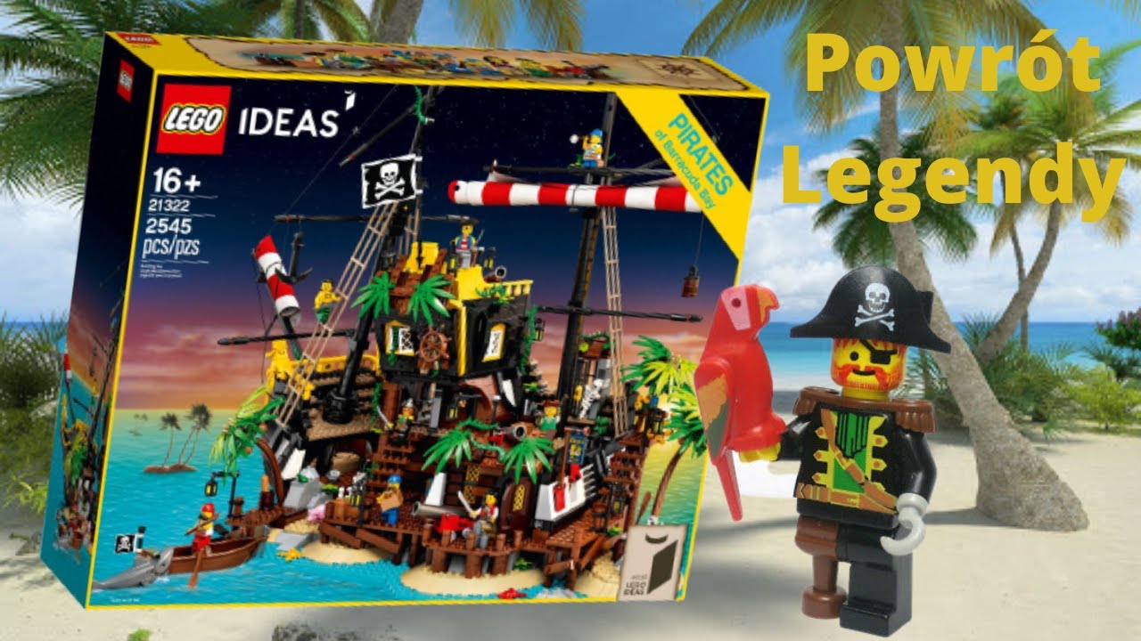 Recenzja Lego Ideas - Piraci z Zatoki Barakud (21322)