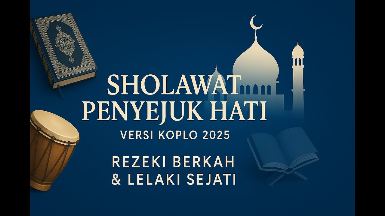 🌟 Sholawat Penyejuk Hati Versi Koplo Terbaru 2025 | Cocok Buat Hajatan & Santai | Full Hi-Res Audio