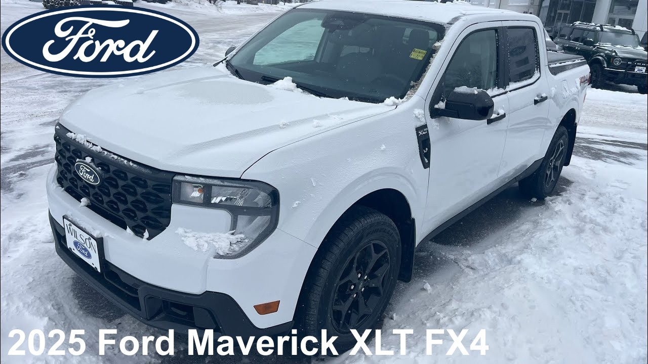 Ford Maverick XLT FX4 2025 года: внешний вид, интерьер и полный обзор