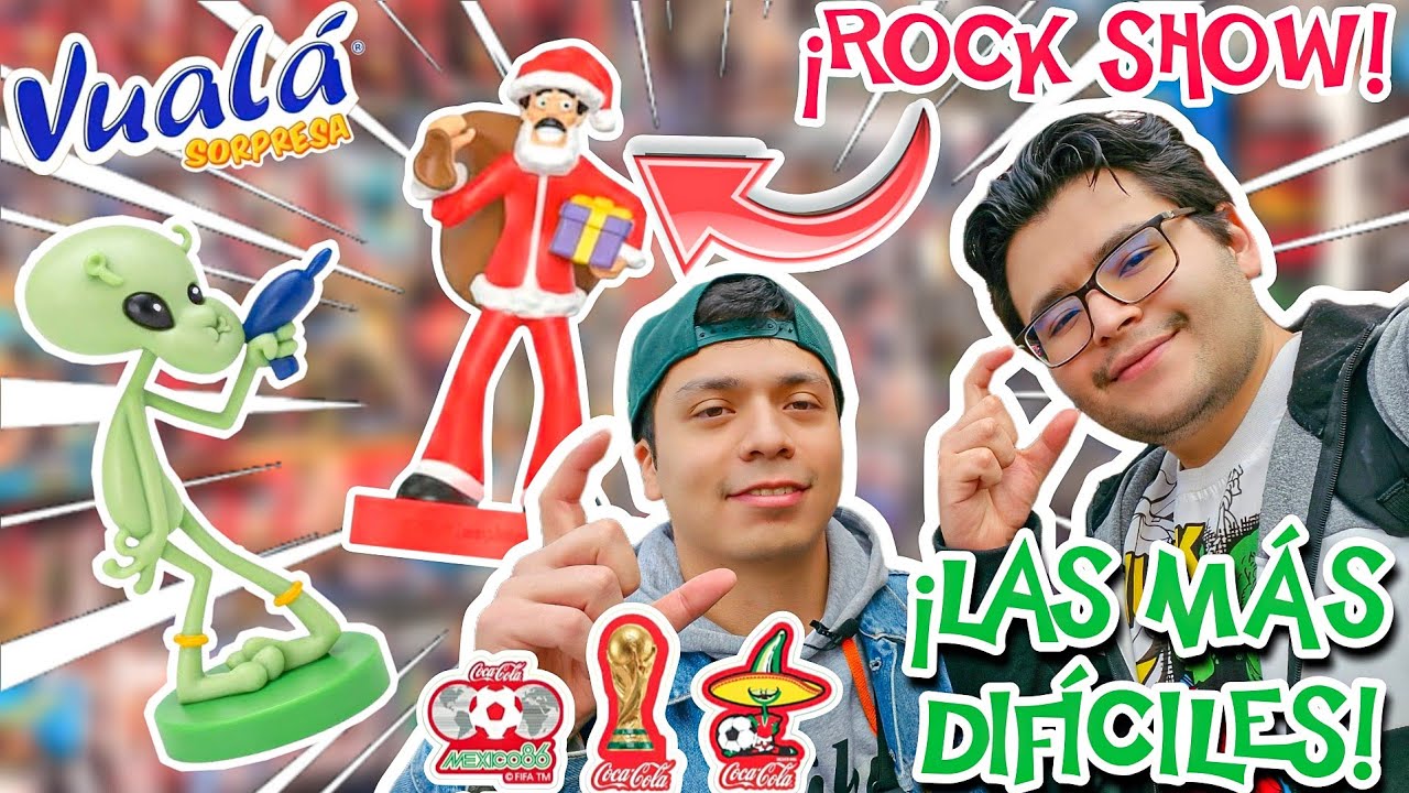 VAMOS AL ROCK SHOW POR LAS FIGURAS MÁS DIFÍCILES DE VUALÁ SORPRESA/QUICO MARCIANO, DON RAMÓN SANTA. 