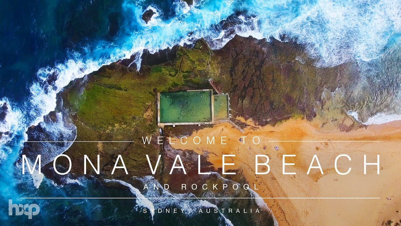 Mona Vale Beach & Rockpool: A Breathtaking Aerial View of Australia's Coastal Paradise 🏖️🚁🇦🇺