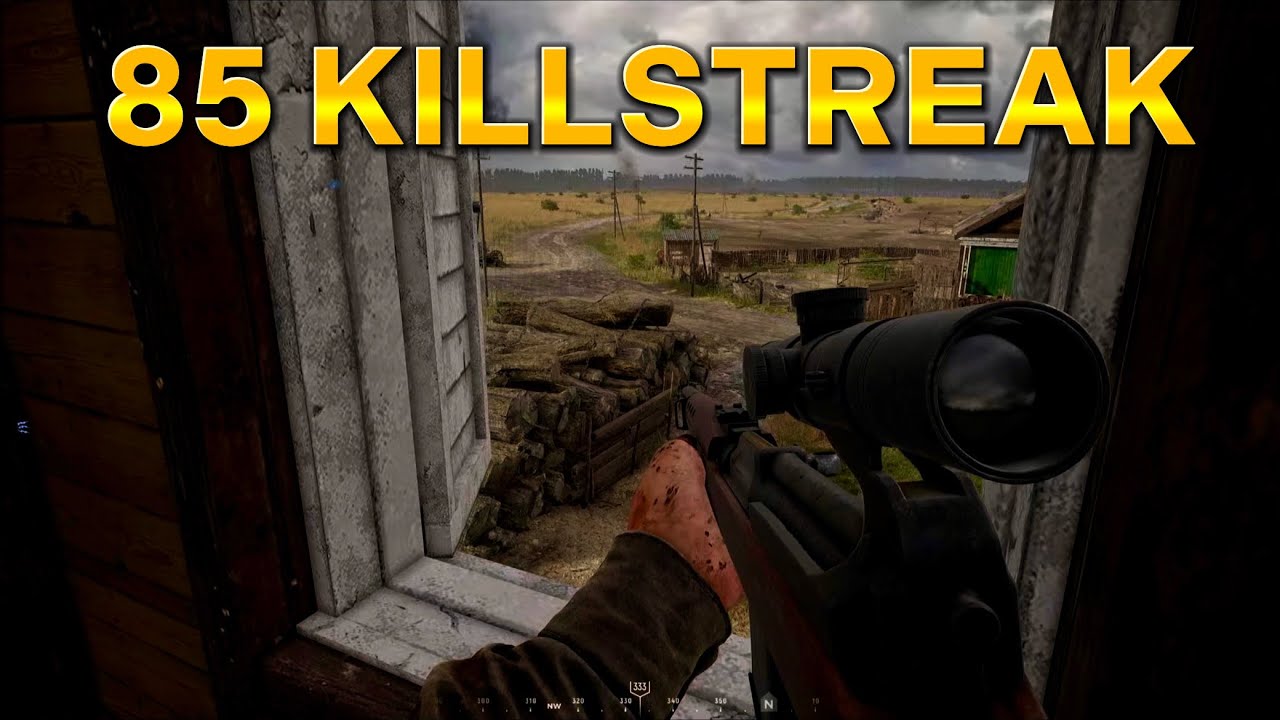 85 Killstreak as Sniper - Hell Let Loose