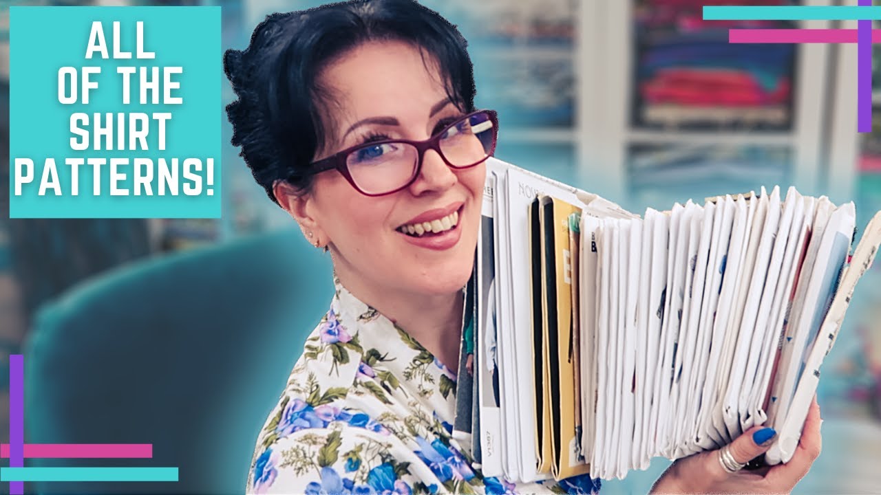 How Many Of These Can I Smoosh In To Dresses?!? :: My Shirt Pattern Collection 2023