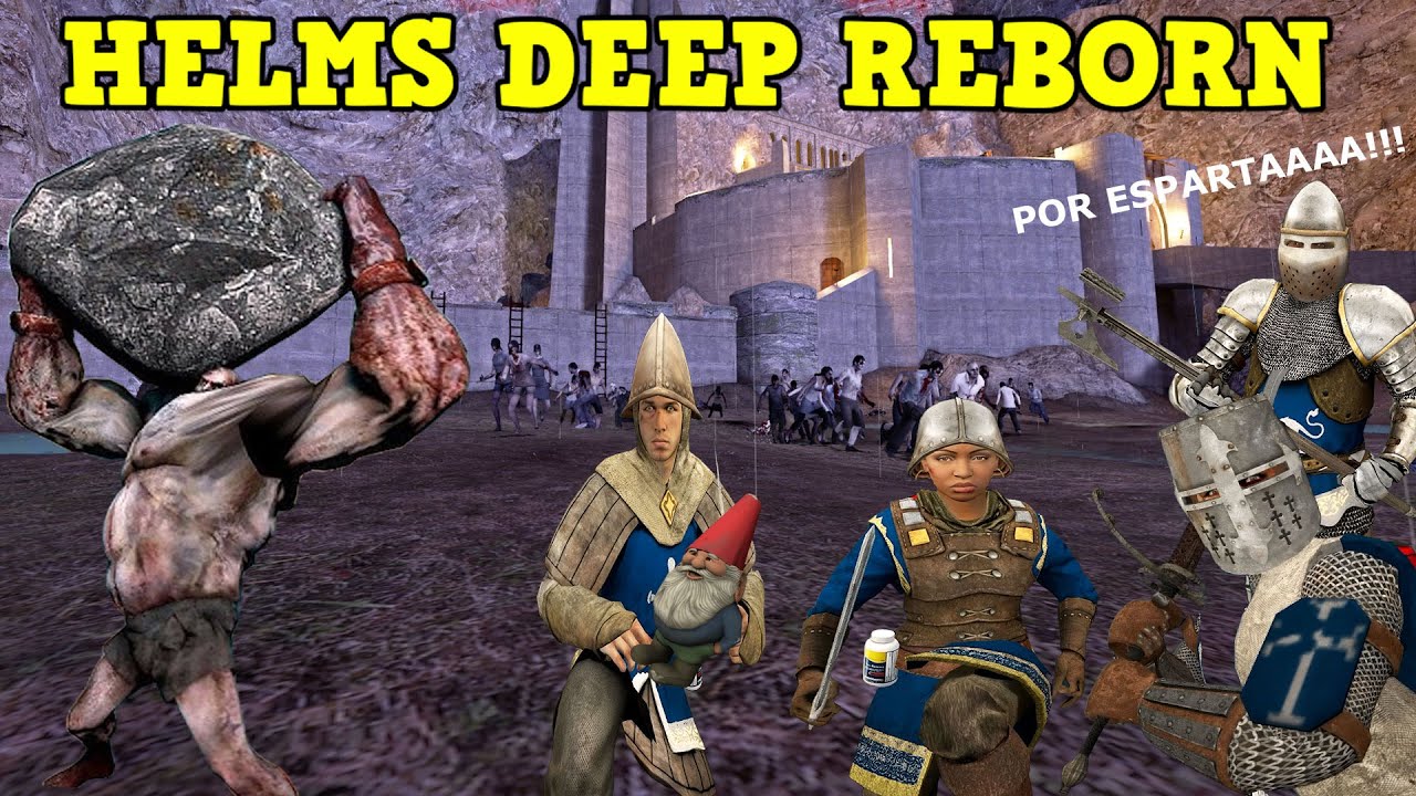 Left 4 Dead 2 : Helms Deep Reborn - Supervivencia - Loquendo