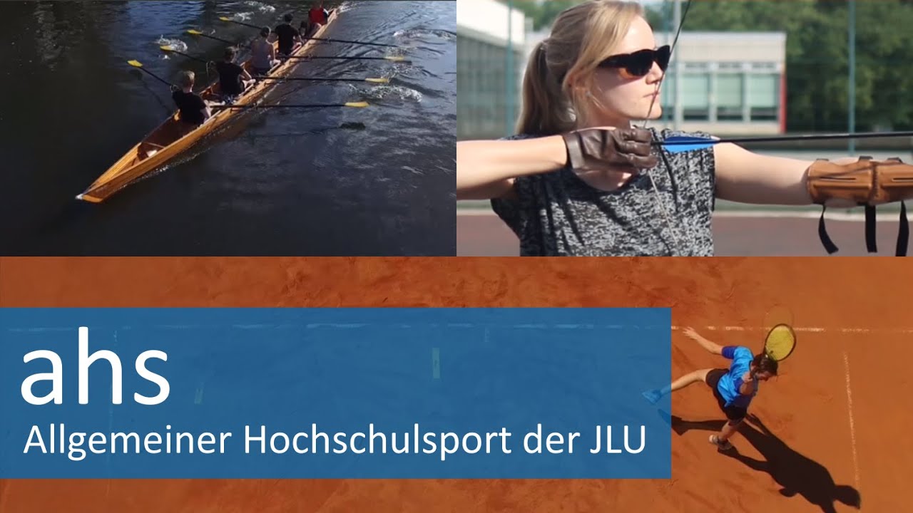 Der Allgemeine Hochschulsport (ahs) der JLU Gießen stellt sich vor.