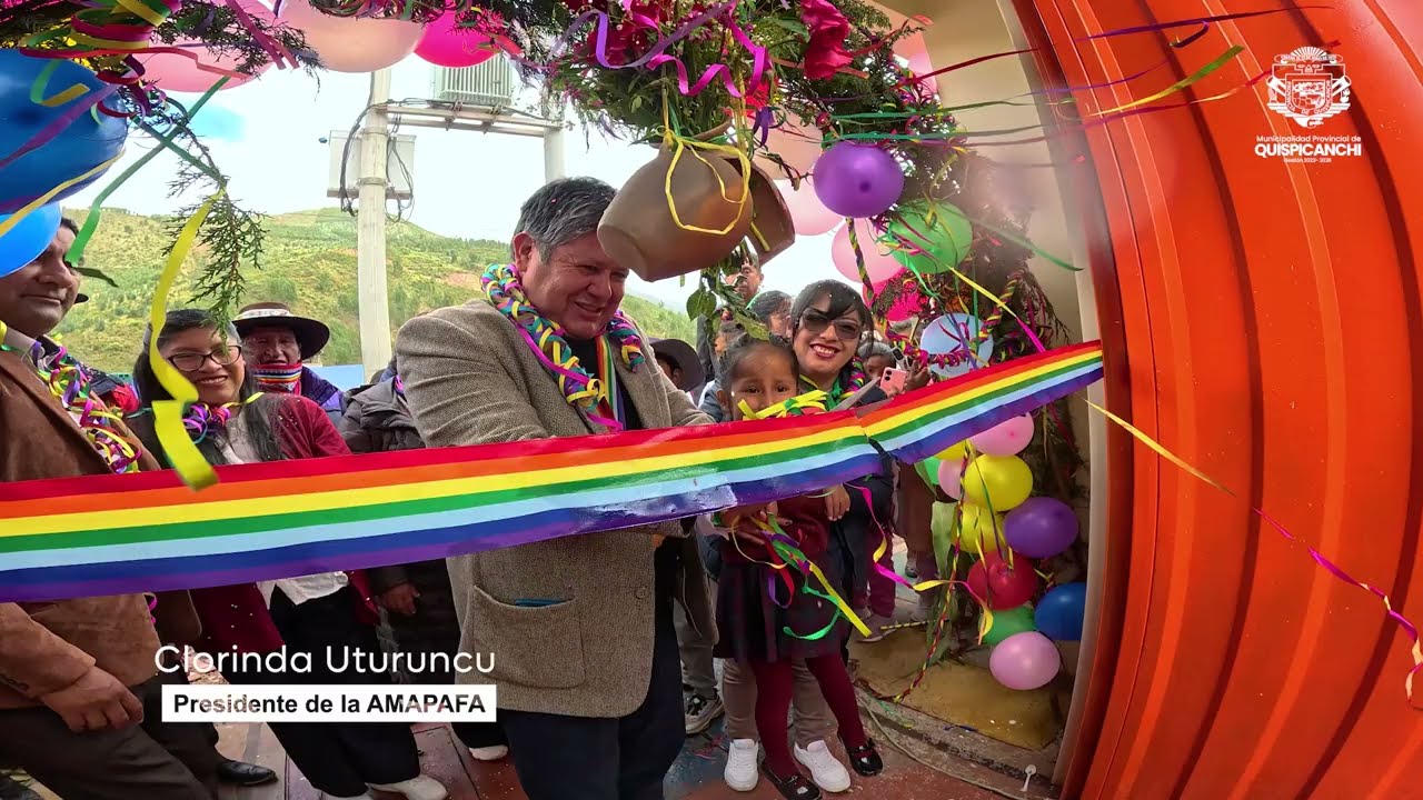 INAUGURACIÓN DE LA OBRA DE LA I.E.I N° 622 DE MOLLEBAMBA