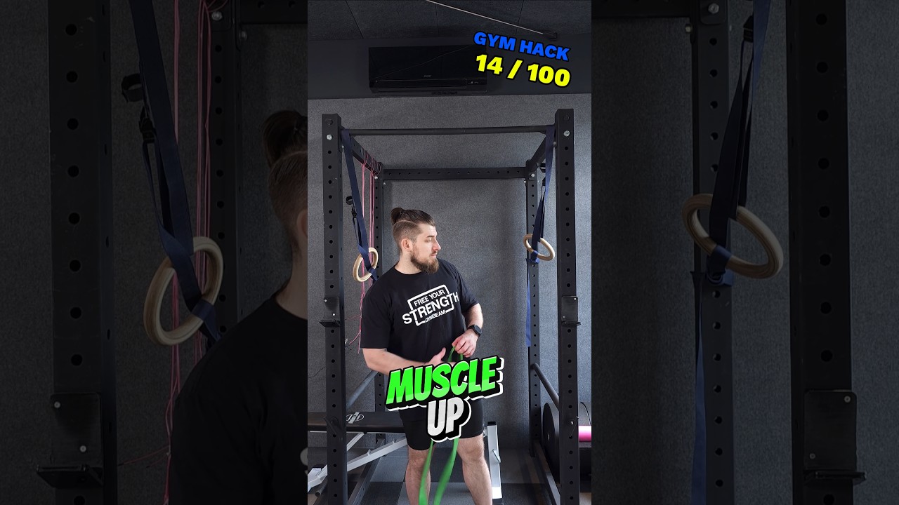 Gym Hack 14 of 100 Muscle-Ups for beginners