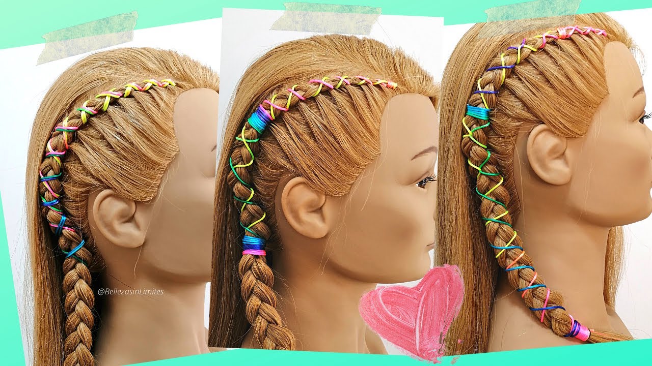 Trenzas Decoradas con Hilo Chino | Tejidos Básicos en Cordón de Seda