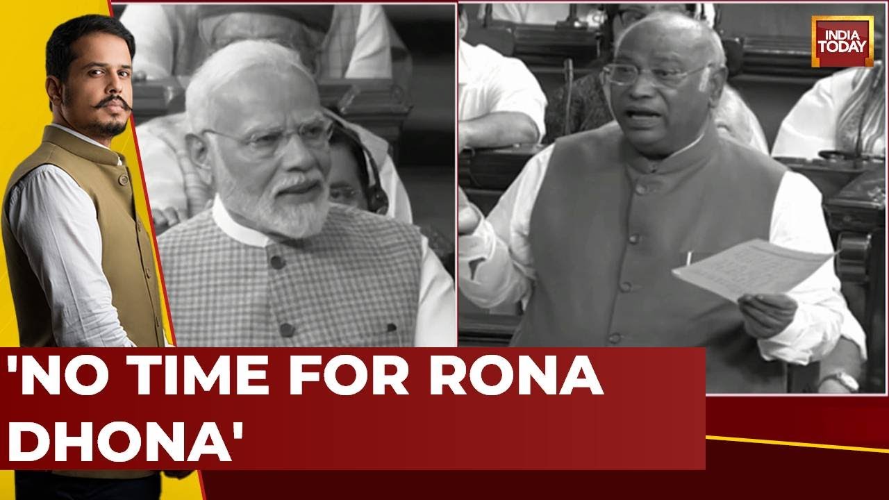 Watch Today's Special Session Opposition, Attack On Centre From Kharge To Adhir Ranjan Chowdhury
