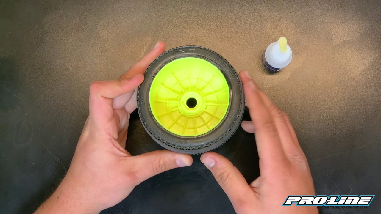 How To Glue 1/8th Scale Tires
