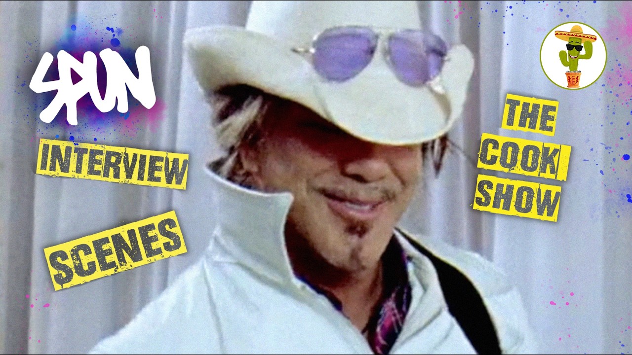 Spun (2002) Mickey Rourke - Scenes / Interview /Cook Show