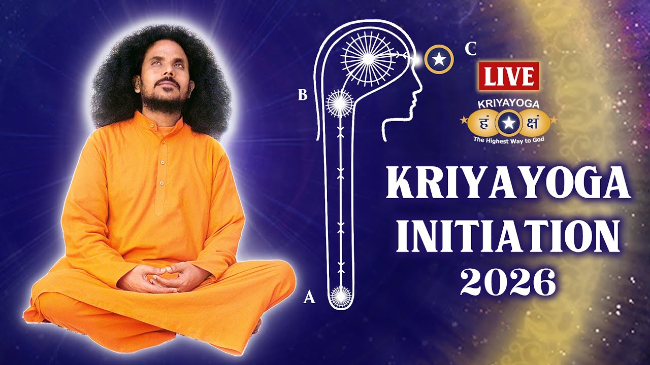 Kriyayoga LIVE! - Initiation Program, Class #4 | 04-02-2026 9pm | Hindi & English