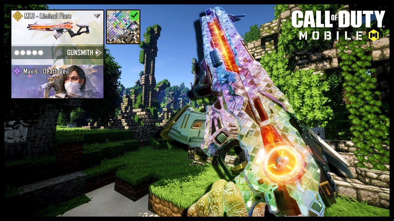 LEGENDARY M13 LIMINAL FLARE PIXELATED AGGRESSION GAMEPLAY COD MOBILE