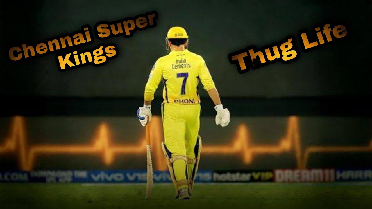 Chennai Super Kings | Ms Dhoni | Thug Life | Life Of Murthi