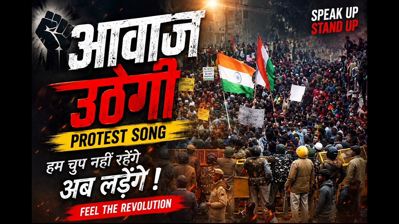  Jantar mantar Rap song🎵 Hindi official music video ❤