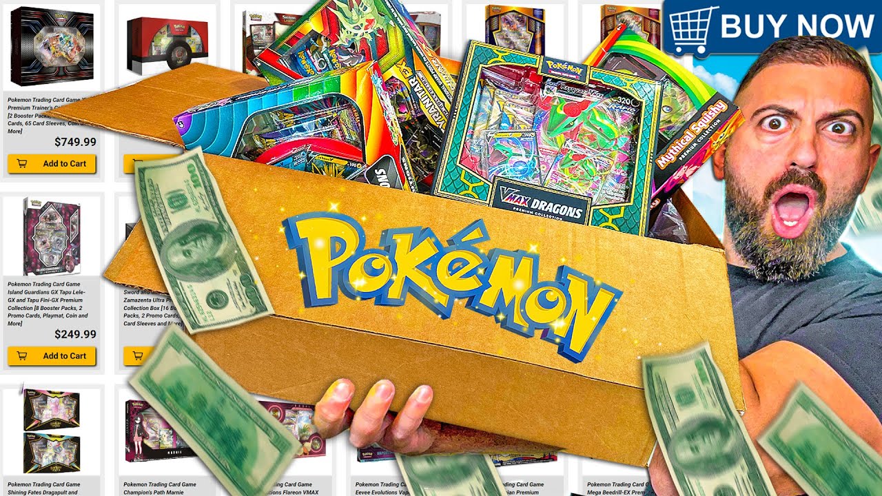 I Bought EVERY Pokemon Collection Box on Toy Wiz!