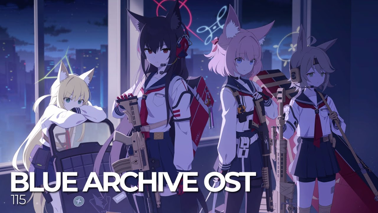 ブルーアーカイブ Blue Archive OST 115. Fall into the rabbit hole