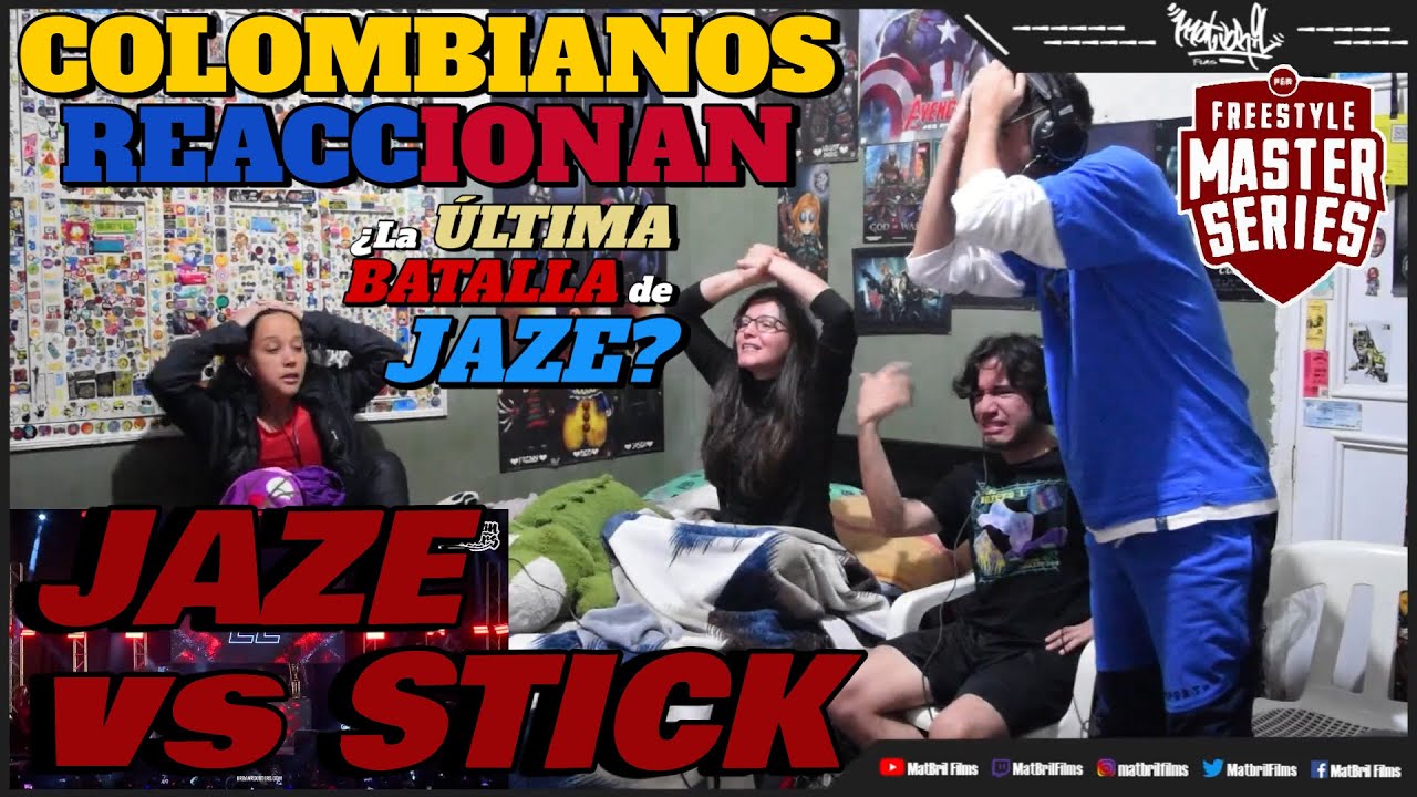 🔴 COLOMBIANOS REACCIONAN a JAZE vs STICK - ¿La ULTIMA BATALLA de JAZE?  [FMS PERÚ J11]