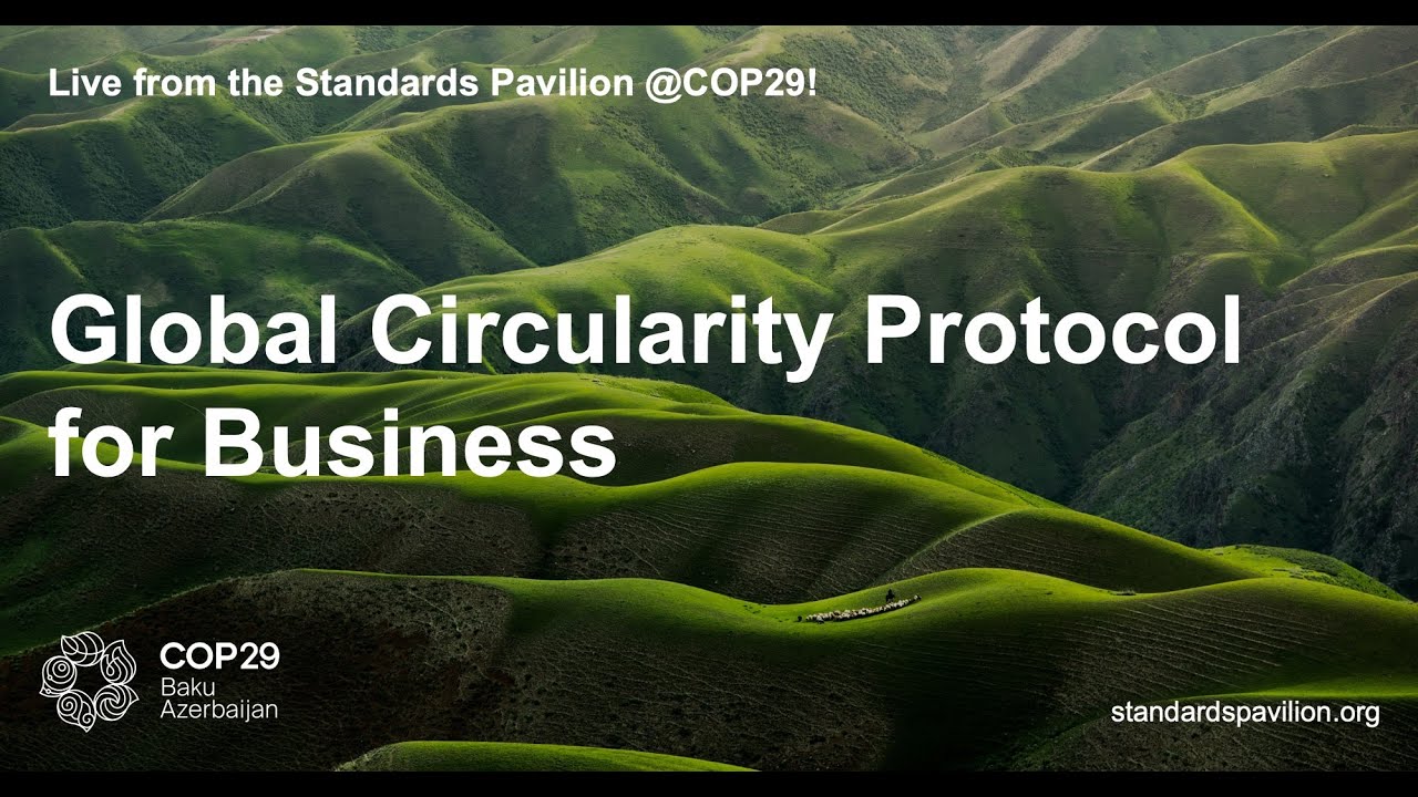 Global Circularity Protocol for Business