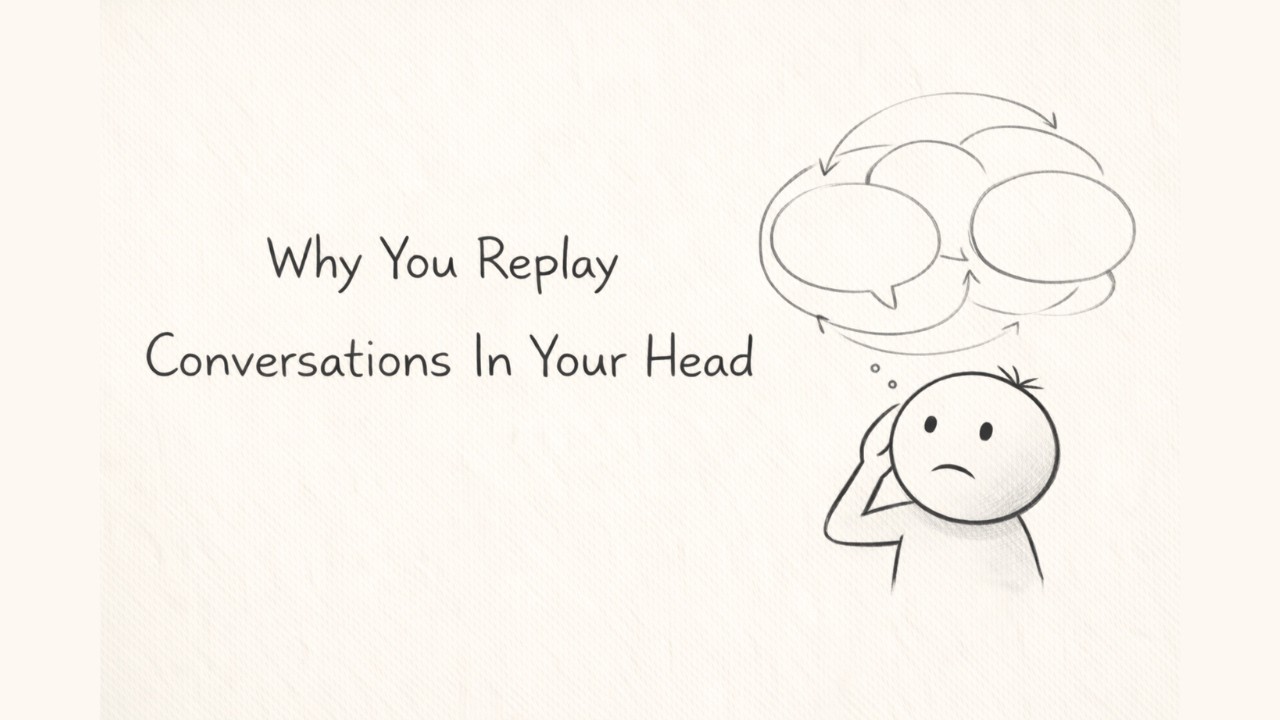 Why You Replay Conversations In Your Head 💬