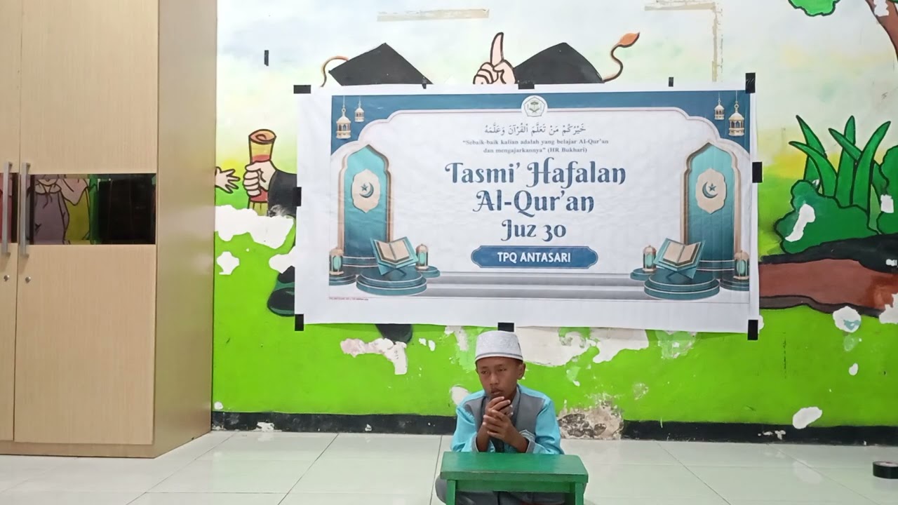 Doa Khotmil Quran oleh ananda Achmad Wahyu Firdaus lelas Tahfid. 