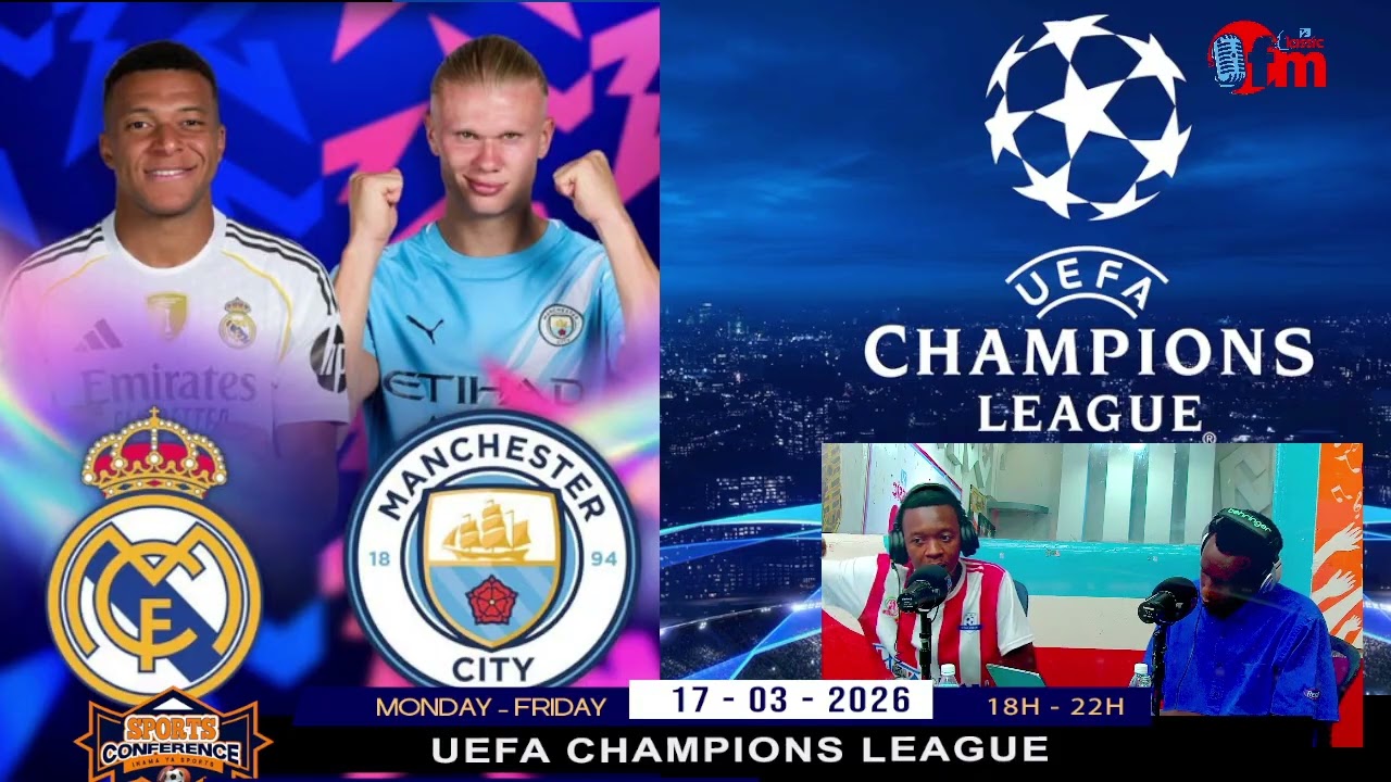 REAL MADRID NA MANCHESTER CITY ZITERANYE UBWOBA IMBERE Y'URUKINO II TWITEGE URUKINO RUMEZE GUTE?