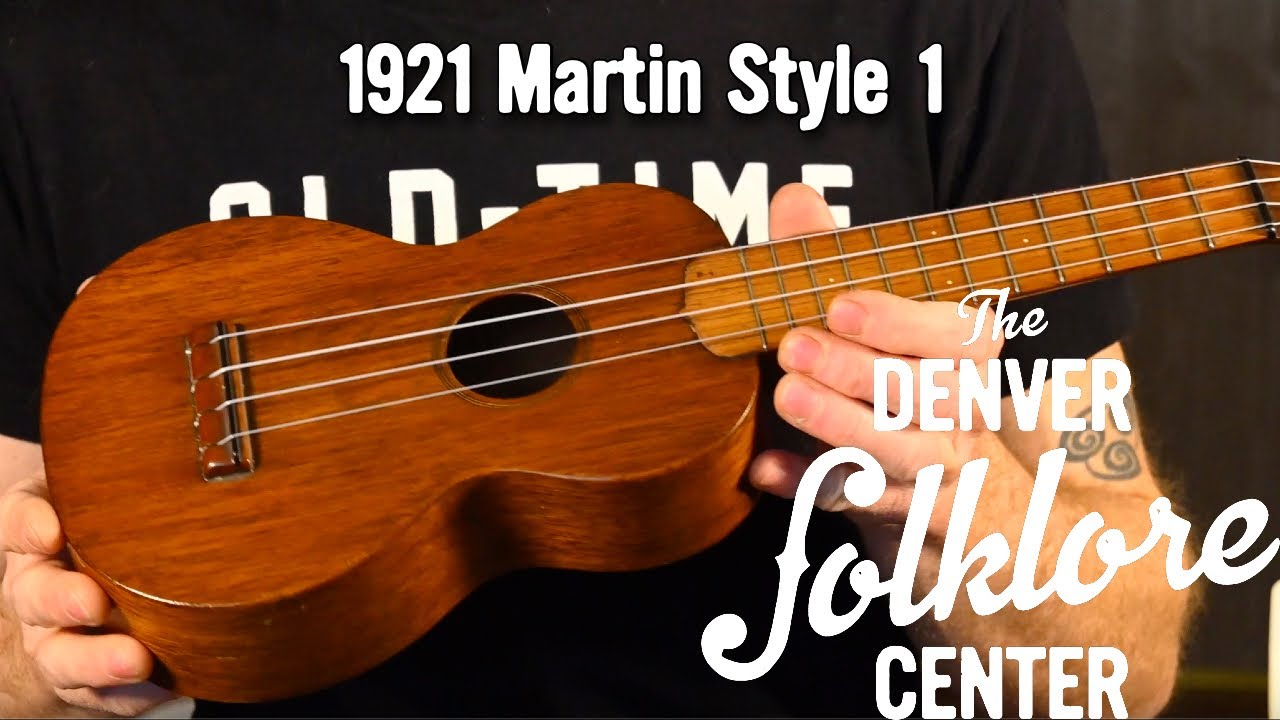 1921 Martin Style 1 - The Denver Folklore Center