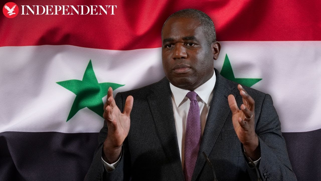 David Lammy reacts as Assad's brutal regime in Syria ends after 13 years