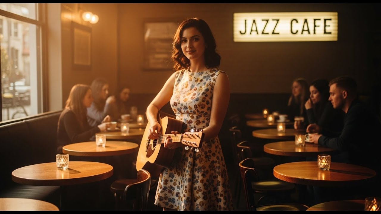 Jazz Cafe Nights  Smooth Vintage Jazz Lounge Music for Cozy Coffee Shop and Peaceful