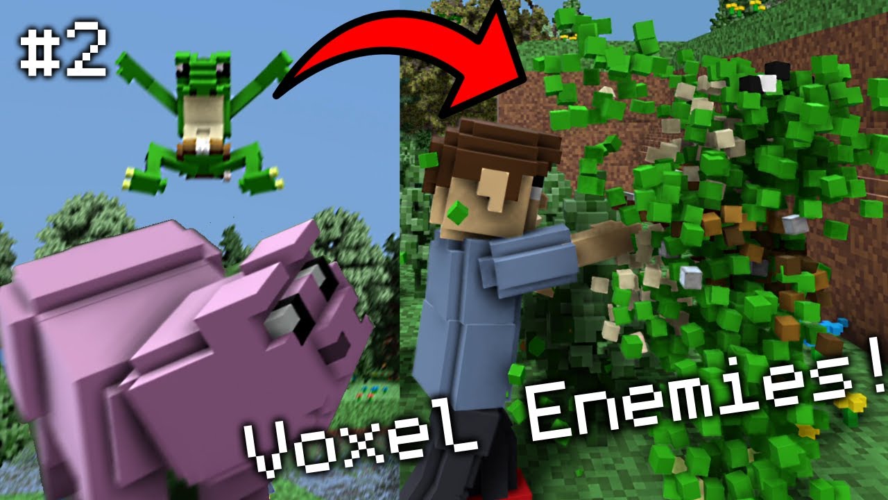 Adding enemies to my Voxel Game! - Voxtopolis Devlog 2