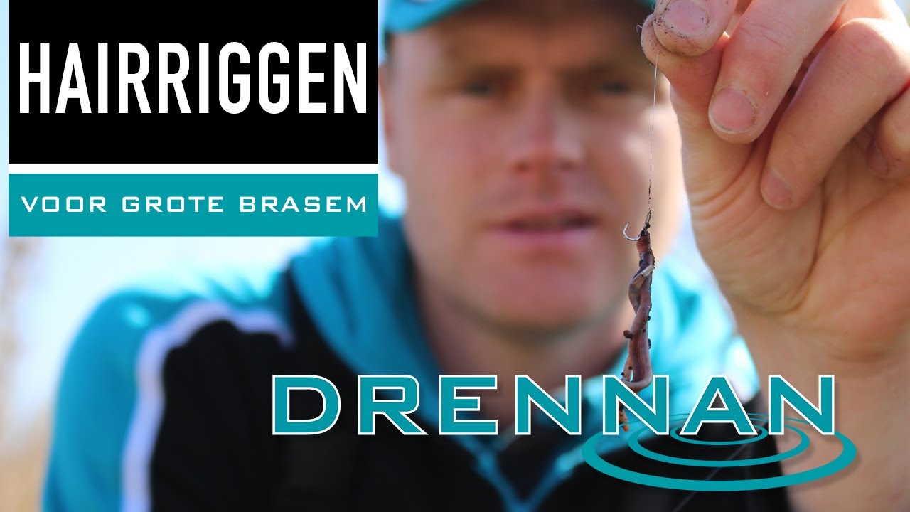 Hairriggen voor grote brasem met wormen!