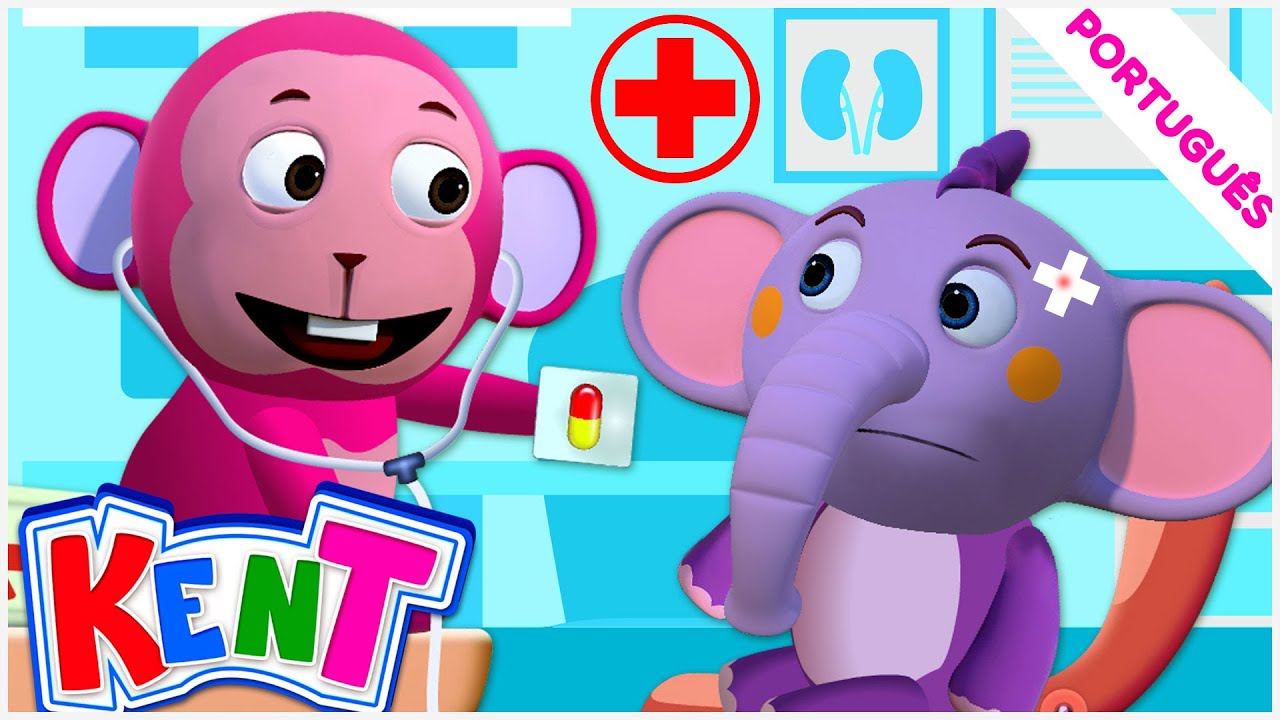 Kent o Elefante | Canção do Doutor | Poesia infantil | Música para crianças | Vídeos animados