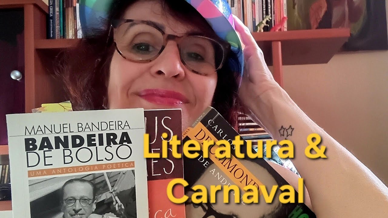 LIVE de SEXTA : LITERATURA & CARNAVAL 📚 🎭Leituras & Literatura está ao vivo!