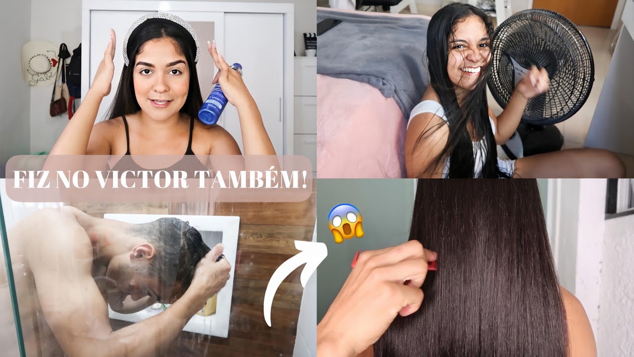 FIZ UMA PROGRESSIVA DE CHUVEIRO PELA PRIMEIRA VEZ -  Fiquei chocada com o resultado!