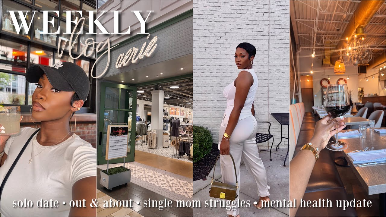 An overdue Solo Date, How I've REALLY been doing & Single Mom Struggles | Maya Galore