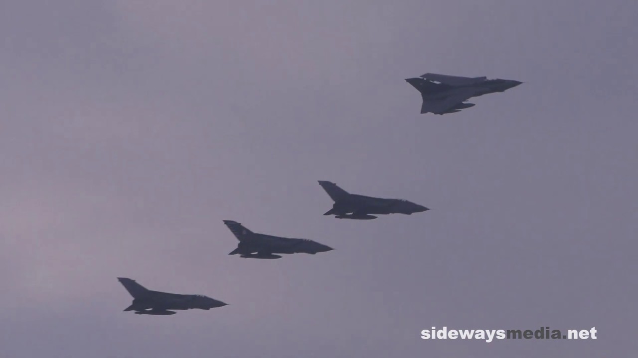 RAF's Tornado last official flight
