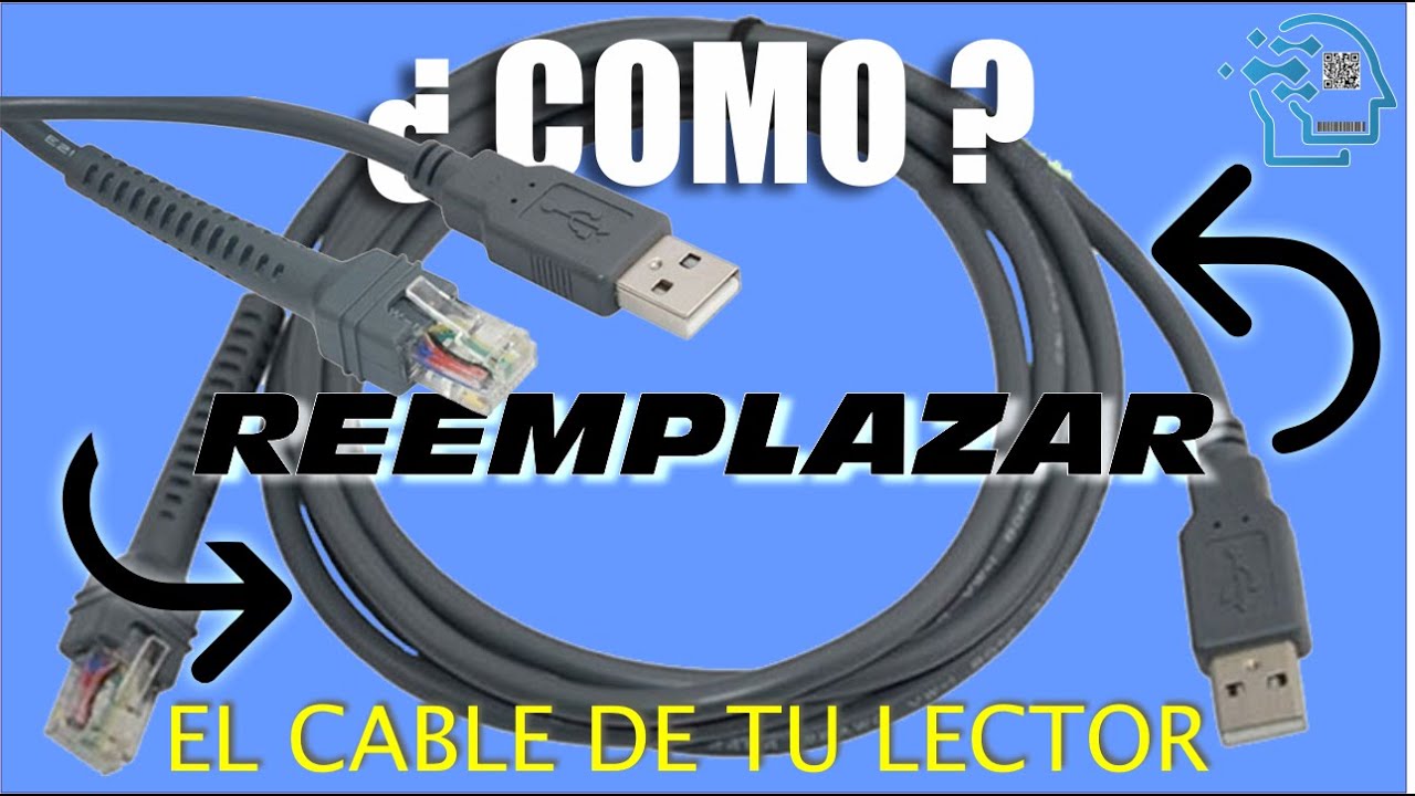 Como Reemplazar los Cables Dañados De tu Lector De Codigo De Barras para Punto de Venta.