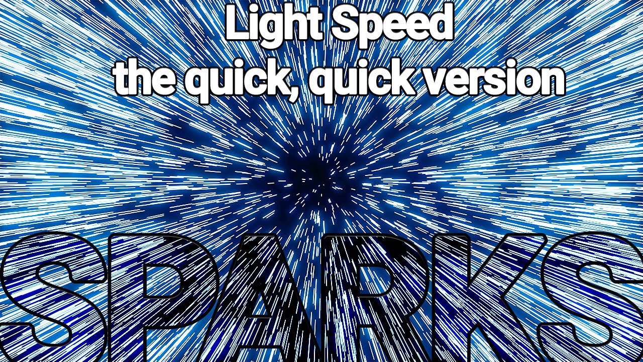 Create a Light Speed Effect in Under Five Minutes. Blender 3D tutorial 