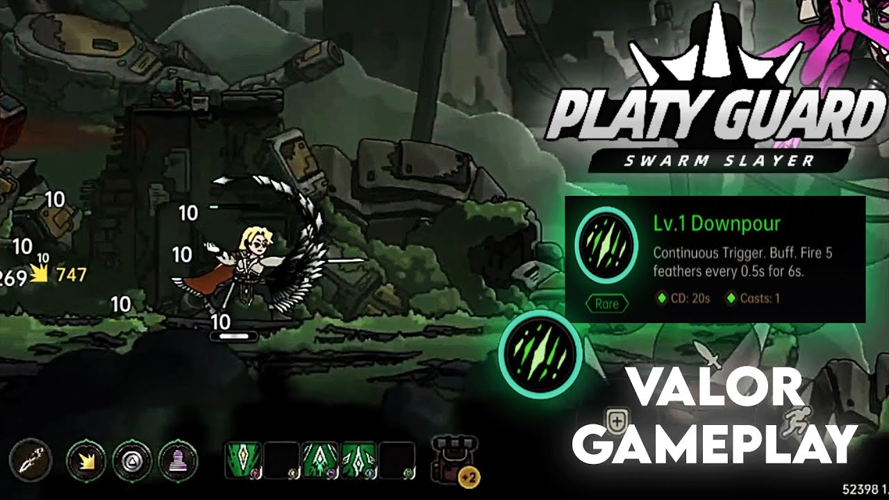 Feather Shredder Build on Valor Is So FUN! - PlatyGuard Swarm Slayer 1.0.1