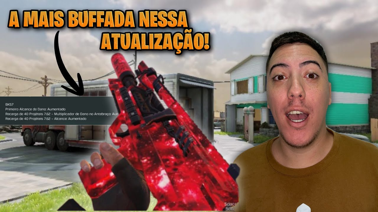 ELA FOI A ARMA MAIS BUFFADA NESSA ATUALIZAÇÃO DO COD MOBILE! (BK-57) GAMEPLAY COM NUKE!