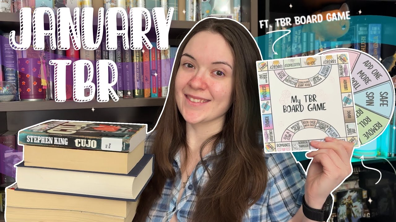 The First TBR of 2026! 🎉 | January TBR ft. My TBR Board Game