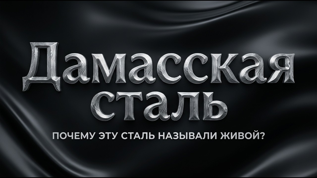 Дамасская сталь: Как кузнецы прошлого создали нанотехнологии без микроскопов?