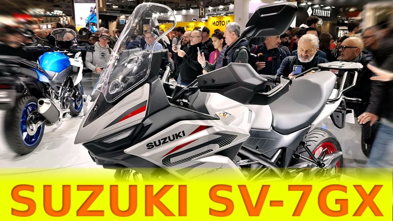 Pierwsze wrażenia z Suzuki SV-7GX &ndash; wielka niespodzianka na targach EICMA 2025! | Test komfortu w...