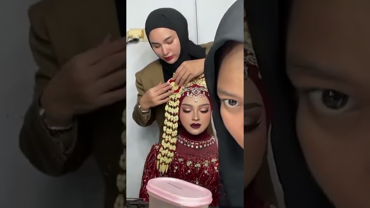 TUTORIAL FULL PEMASANGAN KEPALA ADAT BANJAR BY VERA CAHAYA WEDDING