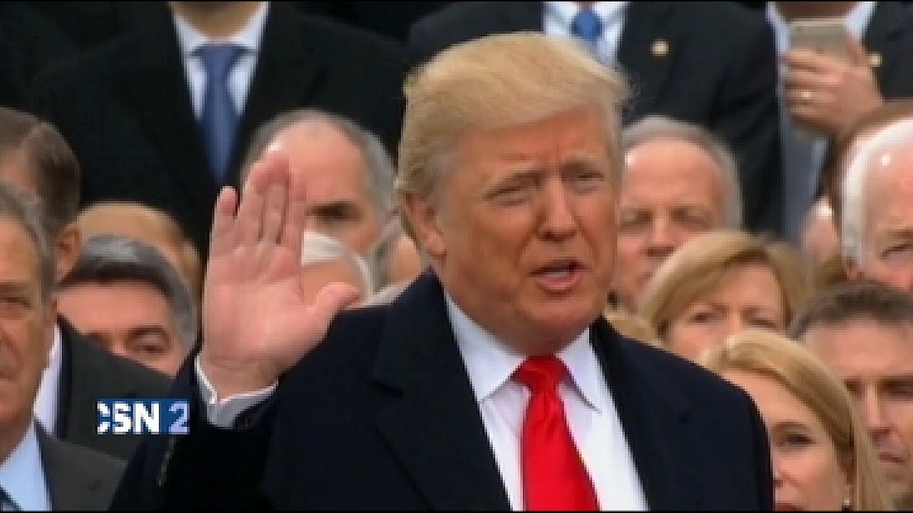 Donald Trump toma posesi&oacute;n como presidente de EEUU