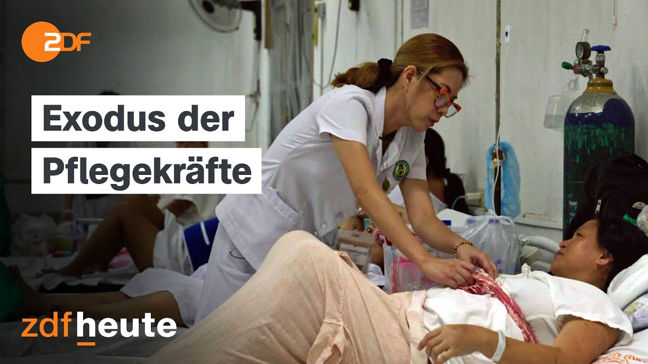 Pflegekräfte aus den Philippinen: Sie fehlen in ihrer Heimat | auslandsjournal