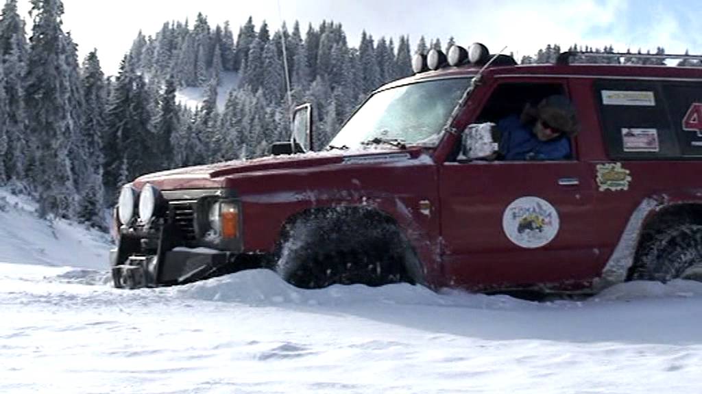 OFFROAD IN APUSENI-PADIS (II) DESCOPERA ROMANIA 4X4 12.01.2013